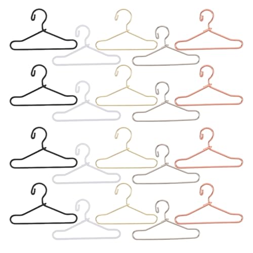 JOINPAYA 50 Stück Teiliges Mini Kleiderbügel für Puppenkleidung Leichter Miniatur Kleiderständer aus Robustem Material für Puppenhäuser und Bastelprojekte Kompatibel mit Verschiedenen JOINPAYA 50 Stück Teiliges Mini Kleiderbügel für Puppenkleidung Leichter Miniatur Kleiderständer aus Robustem Material für Puppenhäuser und Bastelprojekte Kompatibel mit Verschiedenen von JOINPAYA