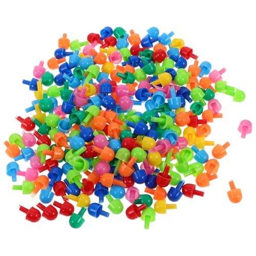 JOINPAYA 592 Stück Pilznagel Bausteine ​​Für Puzzles Nagelpuzzles Knopfpilze Sportpuzzles Puzzles Für Steckplastik von JOINPAYA