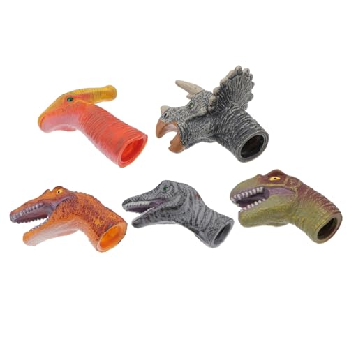 JOINPAYA 5St Dinosaurier-Fingerpuppe Fingerpuppenspielzeug für Kinder Geburtstagspartyzubehör für Jungen interaktives Spielzeug stofftiere für Kinder Fingerspielzeug Fingerpuppe Spielzeug von JOINPAYA