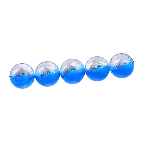 JOINPAYA 5St Lernspielzeug für Kinder Bulk-Mini-Spielzeug klarer Springball Hüpfbälle Masse elastisches Ballspielzeug klare Hüpfbälle Obst Hüpfball pädagogisches Spielzeug Blue von JOINPAYA