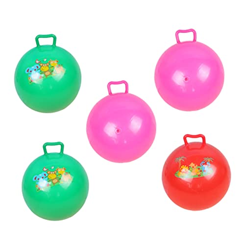 JOINPAYA 5St den Ball klopfen kinderspiele Spiele hühner mit Pädagogik hüpfendes Jumper- Hüpfball für Kugel handhaben Springender Ball PVC von JOINPAYA