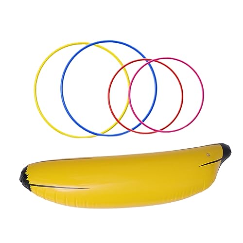 JOINPAYA Sicheres Aufblasbares Bananen-wurfspielzeug-Set Aus PVC 5-TLG. Packung Für Spieldekoration Für Jungen Und Mädchen von JOINPAYA