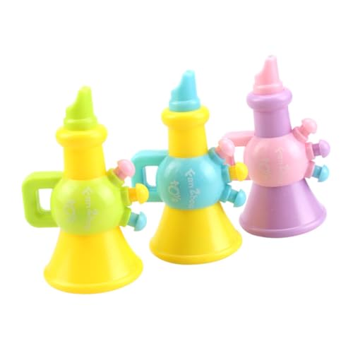 JOINPAYA 5st Cartoon Trompete Spielzeug Kleinkindspielzeug -Horn-Spielzeug Kinderspielzeug Hornspielzeug Kinder Spielset Musikspielzeug Für Babys Trompetenspielzeug Für Kleinkinder von JOINPAYA