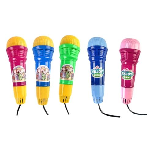 JOINPAYA 5st Echo Mikrofon Spielzeug Lernspielzeug Für Kinder Karaoke-mikrofone Für Kinder Kindermikrofone Zum Singen Kinder Spielen Mikrofon Babymikrofon Spielmikrofon Für Kinder Plastik von JOINPAYA