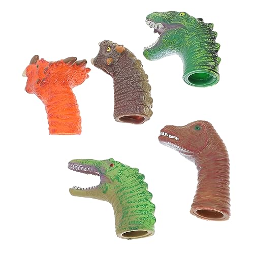 JOINPAYA Dinosaurier Handpuppen Set 5 Stücke Dinosaurier Spielzeug Kreative Handpuppen Kinder Puppet Spielzeug Pädagogisches von JOINPAYA