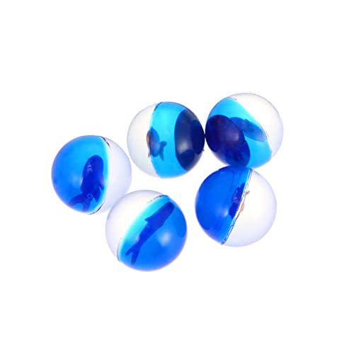 JOINPAYA 5st Lernspielzeug Für Springender Ball Aus Gummi Blue von JOINPAYA