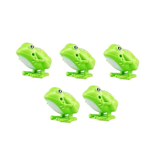 JOINPAYA 5pcs Springenden Frösche Uhrwerk Spielzeug Pädagogisches Spaß Kunststoff Spielzeug Für Kinder Mechanische Frosch Kinder von JOINPAYA