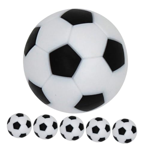 JOINPAYA 6er Set Mini Tischfußball Bälle 23mm Ersatzbälle Für Tischfußballspiele Ideale Desktop Fußball Zubehör Für Und Erwachsene von JOINPAYA