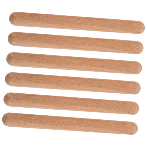 JOINPAYA Trommel Kinder Klangstab Kinder 6er Set Bunte Rhythmus Stäbe Aus Für Percussion Für Den Unterricht Musikinstrumente Für Klassenzimmer Rhythmus Sticks von JOINPAYA