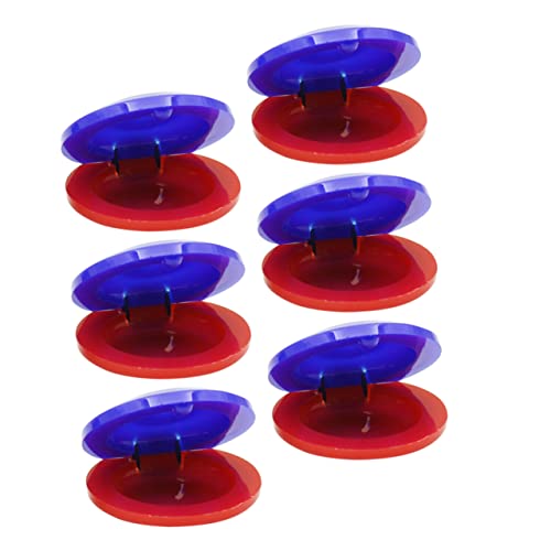 JOINPAYA 6 Stück Teiliges Kastagnetten für Pädagogisches Percussion Instrument Buntes Musikspielzeug zur Frühen Musikalischen Geeignet für Vorschulunterricht und Rhythmusübungen JOINPAYA 6 Stück Teiliges Kastagnetten für Pädagogisches Percussion Instrument Buntes Musikspielzeug zur Frühen Musikalischen Geeignet für Vorschulunterricht und Rhythmusübungen von JOINPAYA