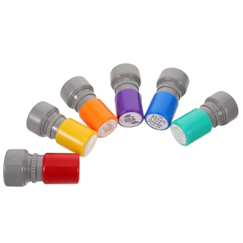 JOINPAYA 6 Stück Teiliges Selbstfärbender Lehrer Stempel für Hausaufgaben Bewertung und Motivation mit Bunten Lob Feedback siegeln Pädagogische Stempel für Junior High Schüler JOINPAYA 6 Stück Teiliges Selbstfärbender Lehrer Stempel für Hausaufgaben Bewertung und Motivation mit Bunten Lob Feedback siegeln Pädagogische Stempel für Junior High Schüler von JOINPAYA