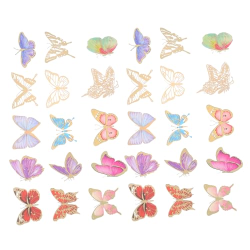 JOINPAYA 60stücke Schmetterlingsaufkleber Vergoldungs-schmetterlingsaufkleber Tagebuchaufkleber Scrapbooking-Aufkleber Albumaufkleber Sammelalbum Dekorative Decals Pet Schmetterlinge Form JOINPAYA 60stücke Schmetterlingsaufkleber Vergoldungs-schmetterlingsaufkleber Tagebuchaufkleber Scrapbooking-Aufkleber Albumaufkleber Sammelalbum Dekorative Decals Pet Schmetterlinge Form von JOINPAYA