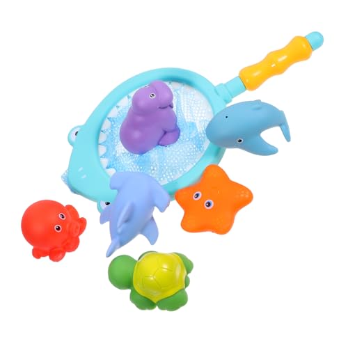 JOINPAYA 7Stücke Wasserspray mit Schwimmendem und Interaktivem Fischernetz für Badewanne Pool und Strand Fördert und Lernen über Meeresbewohner JOINPAYA 7Stücke Wasserspray mit Schwimmendem und Interaktivem Fischernetz für Badewanne Pool und Strand Fördert und Lernen über Meeresbewohner von JOINPAYA