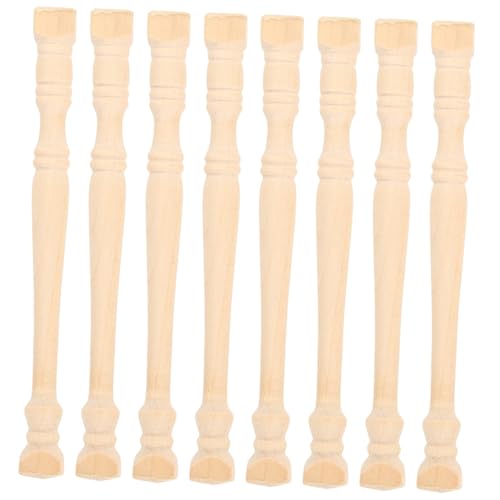JOINPAYA 8 Stück Teiliges Mini Holzsäulen für Puppenhaus Dekoration Robuste Römische Säulen aus Natürlichem Holz DIY Mikro Landschaft Zubehör Handwerklich Gefertigte Miniatur Möbel JOINPAYA 8 Stück Teiliges Mini Holzsäulen für Puppenhaus Dekoration Robuste Römische Säulen aus Natürlichem Holz DIY Mikro Landschaft Zubehör Handwerklich Gefertigte Miniatur Möbel von JOINPAYA