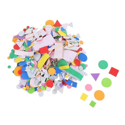 JOINPAYA 960 Stück Teiliges Aufkleber Selbstklebende Geometrische Formen Bastelmaterial für Vorschule Kreative Sticker für Mädchen Jungen Scrapbooking und Klassenzimmerdekoration JOINPAYA 960 Stück Teiliges Aufkleber Selbstklebende Geometrische Formen Bastelmaterial für Vorschule Kreative Sticker für Mädchen Jungen Scrapbooking und Klassenzimmerdekoration von JOINPAYA