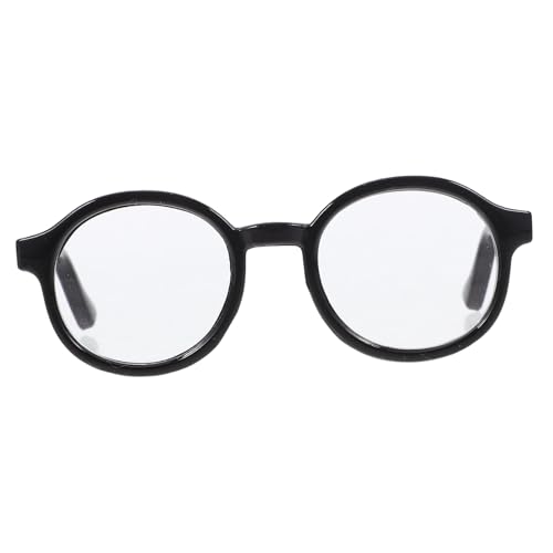 JOINPAYA Adorable Mini Puppenbrille Schwarzer Rahmen Transparente Gläser für Puppen Doll Dress Up Accessory Spielbrille Basteln Dollhouse Dekoration JOINPAYA Adorable Mini Puppenbrille Schwarzer Rahmen Transparente Gläser für Puppen Doll Dress Up Accessory Spielbrille Basteln Dollhouse Dekoration von JOINPAYA