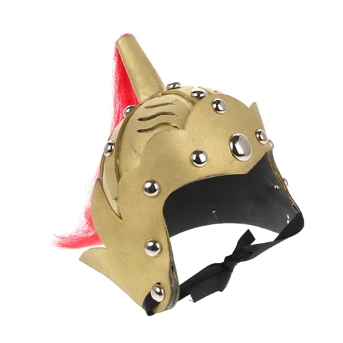 JOINPAYA Alter Generalshelm Römischer Helm Erwachsene Bierhelm Hut Aus Ochsenhorn Wikingerhut Wikinger Kopfbedeckung Cosplay-soldatenhelm Wikinger Schild Chinesischer Helm Kriegerhut Schaum von JOINPAYA