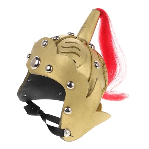 JOINPAYA Alter Generalshelm schutzhelm Kostümhelm Antikes Kostümzubehör Antiker Kinderhelm Gold Skelett Krieger Mönchsrobenkostüm römischer helm erwachsene Wikingerhelm erwachsene Schaum von JOINPAYA