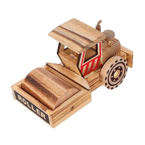 JOINPAYA Antikes Kunsthandwerk Aus Holz Rollwagen-dekor Rollwagen Figur Modell Eines Rollwagens Kleine Rollwagen-verzierung Rollwagen Craft Home-rollwagen-Statue Modell-rollwagen Hölzern von JOINPAYA