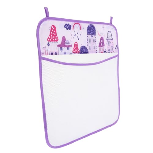 JOINPAYA Aufbewahrungstasche Für Spielzeug Badewanne Spielzeughalter Badespielzeug-Organizer Badespielzeugnetz Aufbewahrungstasche Für Badespielzeug Duschablage Für Kinder Polyester Violett von JOINPAYA