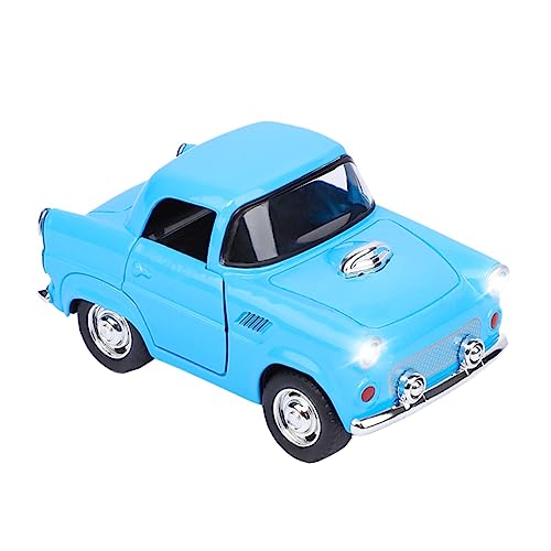 JOINPAYA Automodell zurückziehen Miniaturautospielzeug Fahrzeug Autospielzeug für Trägheitsauto Fahrzeugspielzeug zurückziehen Kinderfahrzeug Legierung Blue von JOINPAYA