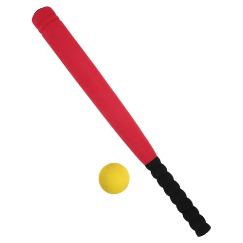 JOINPAYA Baseballspielzeug für Kinder Kleinkindspielzeug Weiche Baseballbälle für Kinder Baseballtraining für Kinder Kinder-Baseball-Trainer baseballschläger Kinder Baseball Spielzeug rot von JOINPAYA