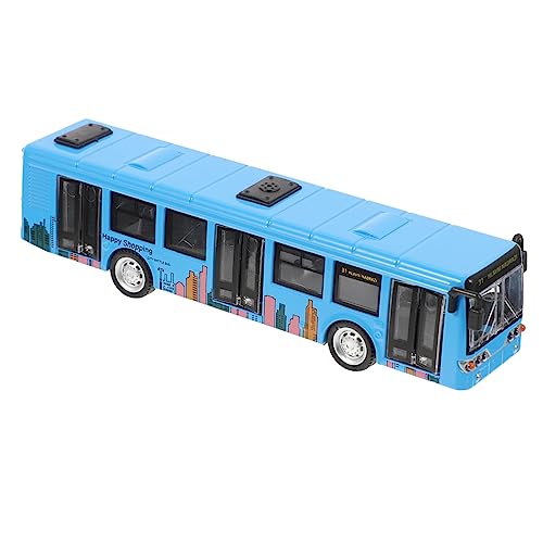 JOINPAYA Busmodell für kinderspielzeug jucarii pentru copii spielzeuge für puppenwagen Bus Auto zurückziehen Kleinkindspielzeug Legierung Blue von JOINPAYA