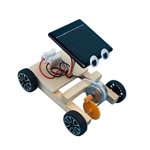 JOINPAYA DIY-Auto solarbetriebenes Spielzeugauto Bausätze für wissenschaftliche Projekte rc Auto selber Bauen werkzeugset Kinder Werkzeug-Sets Kinder DIY Solarauto Montage Solarauto von JOINPAYA