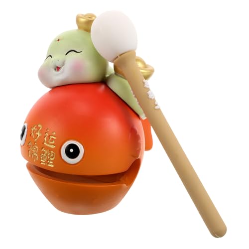 JOINPAYA Holzfisch-Shaker Musikinstrument Spielzeug für Jungen und Mädchen Percussion-Spielzeug für Kleinkinder Tempelblock Zur Konzentration von JOINPAYA