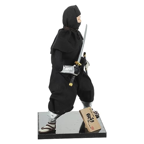 JOINPAYA Dekorative Ninja Puppe Asiatische Ninja Partygeschenke Japanische Sammlerpuppe Japanische Humanoide Puppe Tee Ornament Zubehör Sammlerpuppen Japanische Heim Gadgets von JOINPAYA