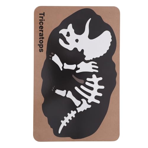 JOINPAYA Dinosaurier-Fossilien-Puzzle Geburtstagsgeschenk für Dinosaurier Fossilien Puzzle Welt Dinosaurier-Ei Knochen Puzzlekleber interessantes Kinderspielzeug Lernpuzzle von JOINPAYA