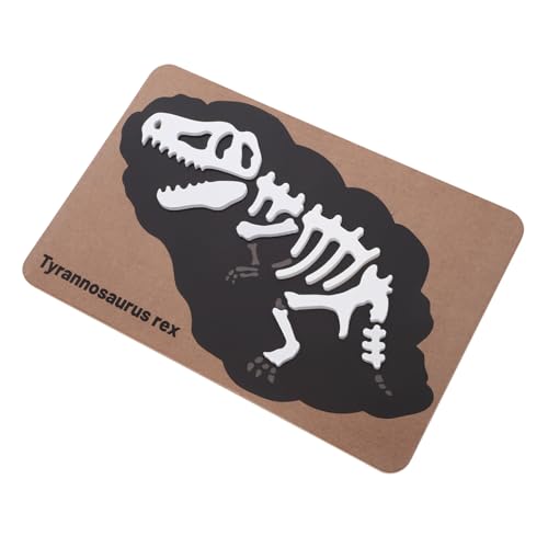 JOINPAYA Dinosaurier-Fossilien-Puzzle irregulär fossiler Bausatz bot kinderpuzzle Dinosaurier Fossilien Puzzle Holzpuzzle für Kleinkinder Kognitionspuzzle für Kleinkinder Ahorn von JOINPAYA