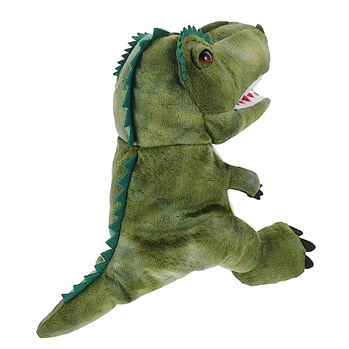 JOINPAYA Dinosaurier-marionetten-Handschuhe Für Handspiele Finger Tier Beißen Tierisches Handspielzeug Handpuppenspielzeug Tyrannosaurus Beißendes Green Plüschtier von JOINPAYA