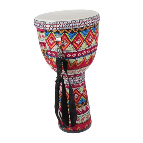 JOINPAYA Djembe Für Bodentrommel Für Schlagzeug Für Bunte Trommel Afrikanische Djembe Hand-Djembe-Trommel Percussion- Schlaginstrument Trommeln Abs von JOINPAYA