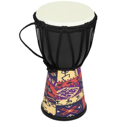 JOINPAYA Djembe Schlaginstrument Trommelmaschine Tambourine Percussion Instrumente afrikanische Trommel Percussion- Handtrommel für Anfänger trommeln PVC-Trommelschale von JOINPAYA