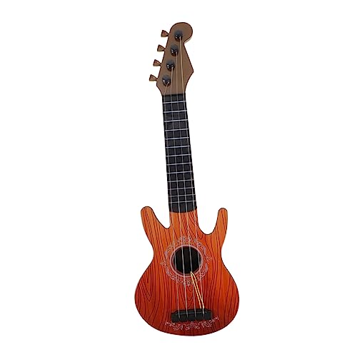 JOINPAYA Elektrische Gitarre Spielzeug Kleine Gitarre Mini-Ukulele-Spielzeug Musikinstrument Für Kinder Kinderinstrumente Ukulele Für Anfänger Kleinkind Gitarre Mini-Gitarre Plastik von JOINPAYA