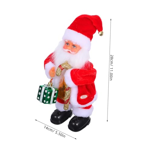 JOINPAYA Elektrisches Weihnachtsmann Musik Festliche Dekoration und Party-spaß Kinderfreundliches Stoffmaterial für Weihnachtsfeiern und Familienzeit JOINPAYA Elektrisches Weihnachtsmann Musik Festliche Dekoration und Party-spaß Kinderfreundliches Stoffmaterial für Weihnachtsfeiern und Familienzeit von JOINPAYA