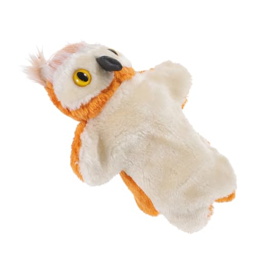 JOINPAYA Eule Handpuppe Tiere Interaktives Spielzeug Geschichtenerzählen Tierhandpuppen Cartoonpuppe Plüschtier Handpuppe Tierplüsch Handpuppe Handpuppe Für Handspielzeug Pp Baumwolle von JOINPAYA