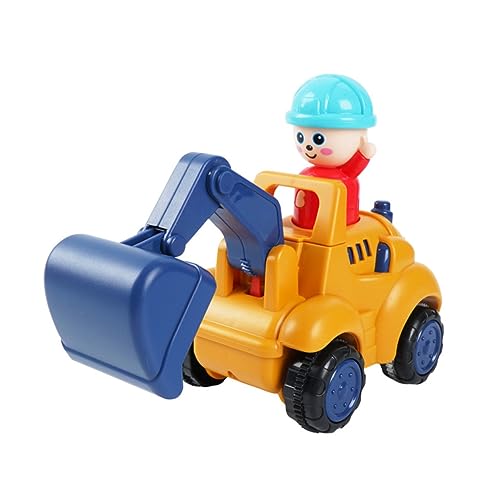 JOINPAYA Fahrzeug der Pressetechnik Kinderspielzeug hinteres Reibungsauto Baufahrzeuge Spielset Kinder puppenwagen Toys frühes pädagogisches Spielzeugauto Auto zurückziehen Abs von JOINPAYA