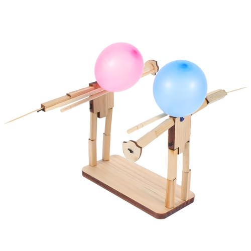 JOINPAYA Fechtspielzeug Aus Holz Puppenspielzeug Aus Holz Fechtpuppen-puppenbausatz Kampfspielzeug Für Tischpuppen Zubehör Für Partyfechtpuppen Kognitives Spielzeug Holzpuppen Hölzern Khaki von JOINPAYA