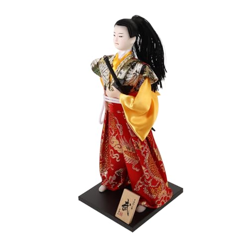 JOINPAYA -Figur Home Decoration hausdeko unikal Home Dekoration Japanische Kriegerpuppe schöne -Puppe japanische Partyartikel -Puppenornament Heimwerken Stoff von JOINPAYA