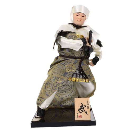 JOINPAYA -Figur handwerkskunst Bushido-Puppe -Statue Vintage -Puppe japanische -Puppe -Puppenfigur -Puppen-Ornamente japanischer Abs von JOINPAYA