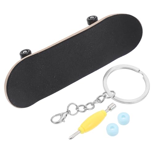 JOINPAYA Finger Skateboard Skate Board Mini Miniatur Fingerspielzeug Desk Game Toys Tiny Skateboarding Mini Fingertip Brett Finger Sports Mini Brettspiel Abs Khaki von JOINPAYA