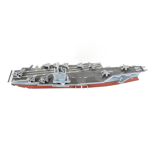 JOINPAYA Flugzeugträger Puzzle 3D Puzzle Spielzeug 3D Puzzle Flugzeugträger Spielzeug Schlachtschiffe 3D Modell DIY Kit Pädagogisches DIY Marineschiff Spielzeug Bauspielzeug von JOINPAYA