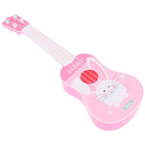 JOINPAYA Gitarreninstrumente Mini Bunny Für Gitarren Für Mini Gitarrenmusik Ukulele Anfänger Instrument Mini Ukulele Gitarrenmodell Abs von JOINPAYA