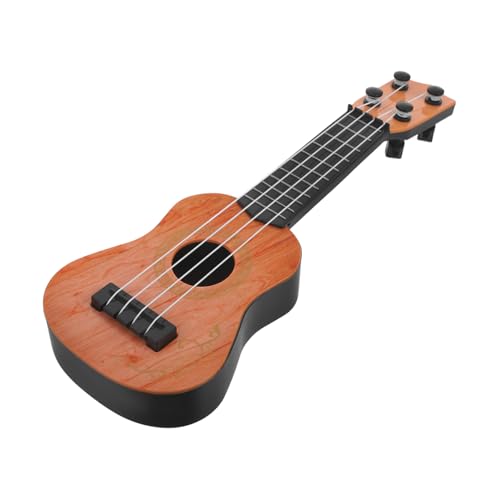 JOINPAYA Gitarrenspielzeug Für Kinder Mini-Musikinstrument Ukulele Musikspielzeug Musikalisches Lernspielzeug Kinderspielzeug Ukulele Gitarren-lernspielzeug Tragbares Spielzeug Abs Yellow von JOINPAYA