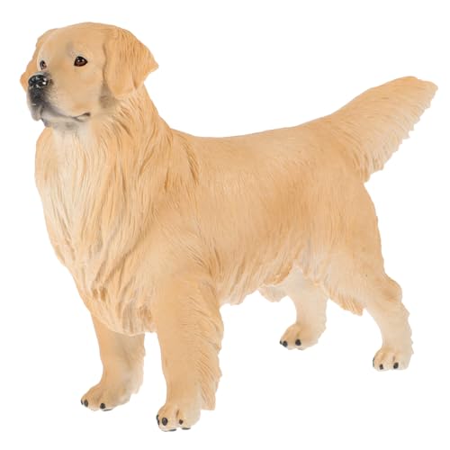 JOINPAYA Golden Retriever-Ornament Mini-Tiere Tiere Für Hund Szenenlayout-Requisite Für Golden Retriever-Figuren Dekoratives Tiermodell Plastik Beige JOINPAYA Golden Retriever-Ornament Mini-Tiere Tiere Für Hund Szenenlayout-Requisite Für Golden Retriever-Figuren Dekoratives Tiermodell Plastik Beige von JOINPAYA