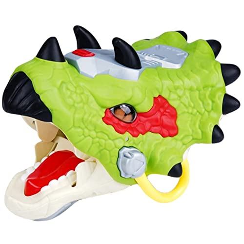 JOINPAYA Handpuppe Dino Handschuhe Dinosaurier Welt Puppen Marionette ausgestopft Handspielzeug zum Geschichtenerzählen Kinderhandspielzeug kreatives Handspielzeug Plastik Green von JOINPAYA