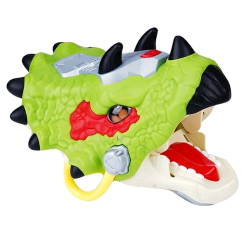 JOINPAYA Handpuppe Dino Handschuhe Welt Marionette ausgestopft Puppen Dinosaurier kreatives Handspielzeug dekorative Dinosaurierpuppe Plastik Green von JOINPAYA