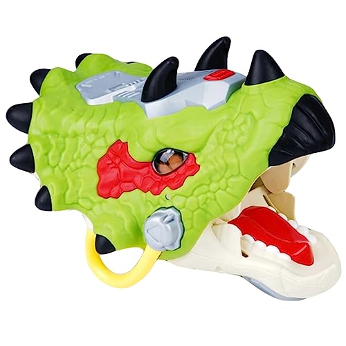 JOINPAYA Handpuppe Jumbo-Dinosaurier-Spielzeug Kinderpuppen Realistisches Spielzeug Babypuppe Für Frauen Cartoon-handspielzeug Realistische Dinosaurierpuppe Plüschtiere Green Plastik von JOINPAYA